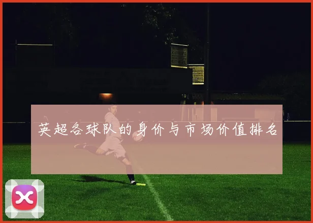 英超各球队的身价与市场价值排名